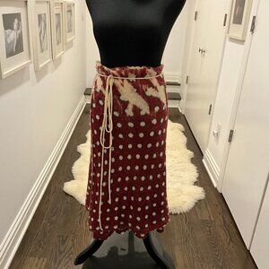Jean Paul Gaultier Vintage Collectible Knit Wrap Skirt Size M